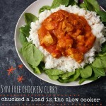 Syn Free Slow Cooker Chicken Curry